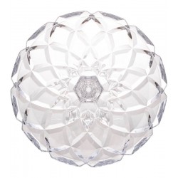 Prato Para Bolo 30,7x14,5cm Em Cristal Ecologico Deli Diamond  